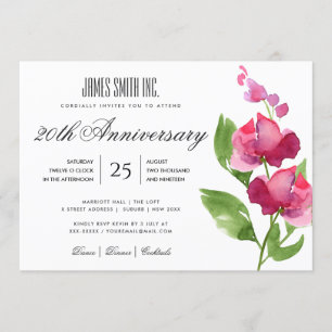 CONVITES EVENTO DE FESTA FLORAL DE COR DA ÁGUA DE PINCO