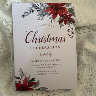 Convites Evento de Gala Corporativa do Partido do Natal