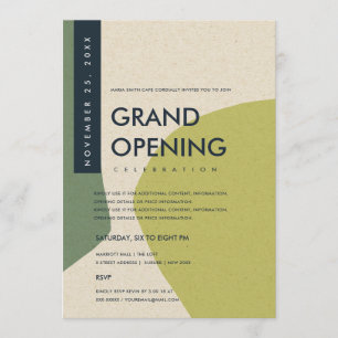 CONVITES EVENTO DE INAUGURAÇÃO GRANDIOSA DE ARTE ABSTRATA M