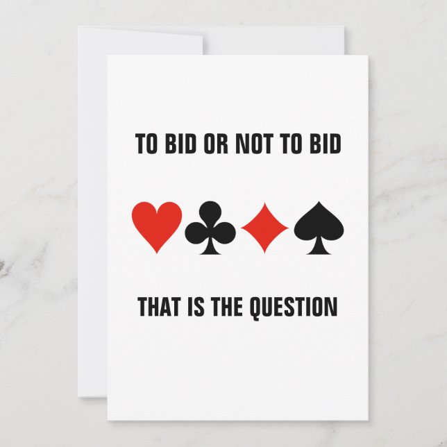 Convites Evento de jogo da ponte Convide Modelo de quatro c (Frente)