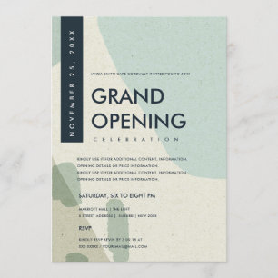 CONVITES EVENTO DE LANÇAMENTO GRANDIOSO DE ARTE ABSTRATA MO