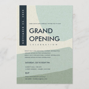 CONVITES EVENTO DE LANÇAMENTO GRANDIOSO DE ARTE ABSTRATA MO