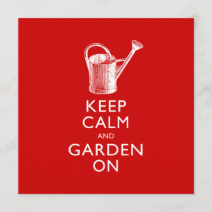 Convites Evento do clube de jardinagem, aniversário do jar