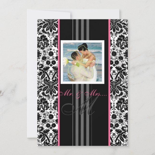 Convites Evento do PixDezines... umograma de damask desejad (Frente)