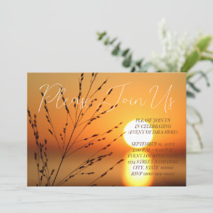 Convites Evento do Pôr do Sol