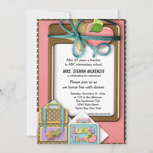 Convites Evento Escolar (Frente)