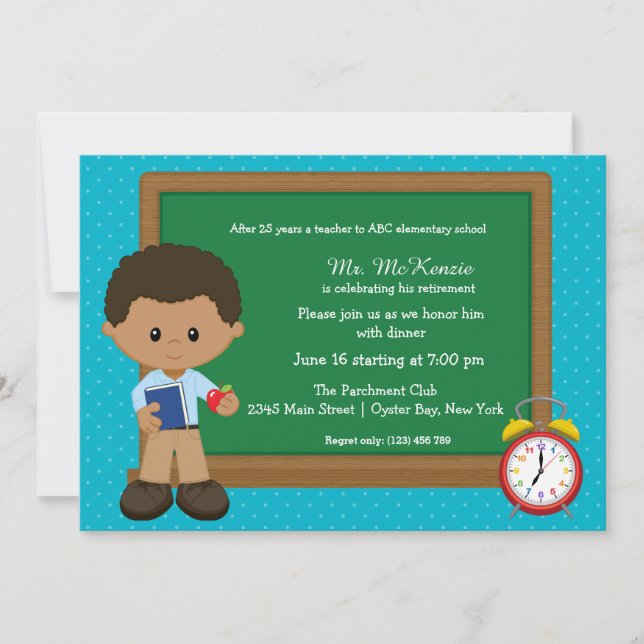 Convites Evento escolar * escolher cor de fundo (Frente)