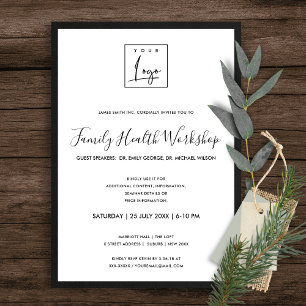 CONVITES EVENTO GALA DA OFICINA DO SEU LOGO EM SEDA PRETA E