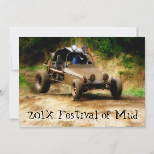 Convites evento Muddy Mudfest Dunebuggy 4x4ing