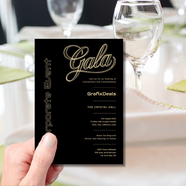 Convites Eventos Mínimos de Rede Tecnológica Corporativa (Criador carregado)