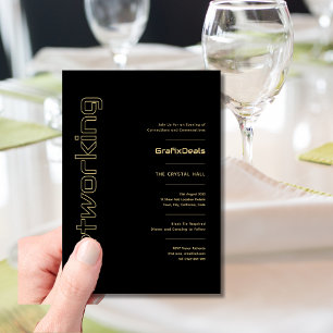 Convites Eventos Mínimos de Rede Tecnológica Corporativa