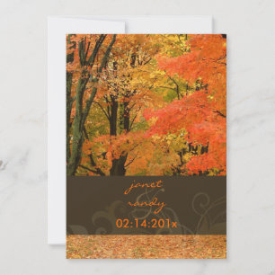 Convites Eventos PixDezines na floresta, casamentos outono/