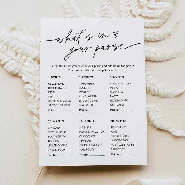 Convites EVERLEIGH O que há no seu jogo de Chá de panela (Criador carregado)