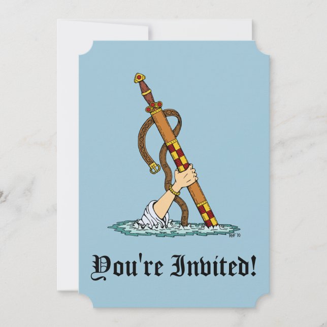 Convites Excalibur (Frente)