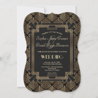 Excelente de Chic Roaring 20 Gatsby Art Deco Casam