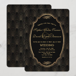 Convites Excelente Encantador Roaring 20 Gatsby Art Deco Ca