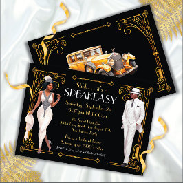 Convites Excelente Flapper SpeEasy Gatsby Harlem Noites