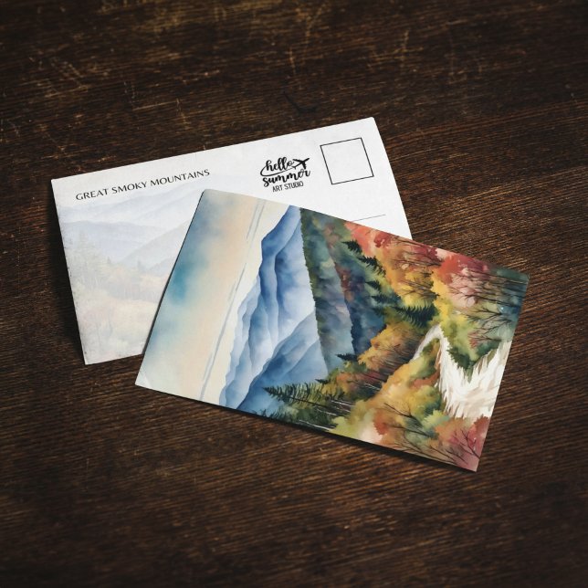 Convites Excelente Montagens do Enfumaçado Aquarela (Criador carregado)