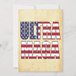 Convites Excelente 💡 suporte do Ultra MAGA Trump nos EUA