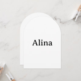 Convites excluir texto adicionar próprio desenho Arco 5" x