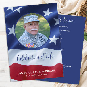 Convites Exército EUA Celebração de Sinalizador Life Vetera