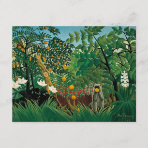 Convites exóticos da paisagem de Henri Rousseau