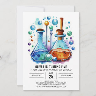 Convites Experiência de Whimsy Personalizada - Aniversário 