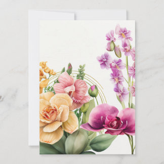 Convites Explosão de Orquídea