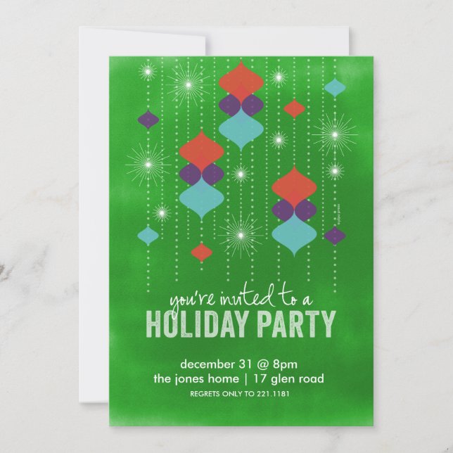 Convites Explosões das luzes (Frente)