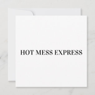 CONVITES EXPRESSO BAGUNÇADO
