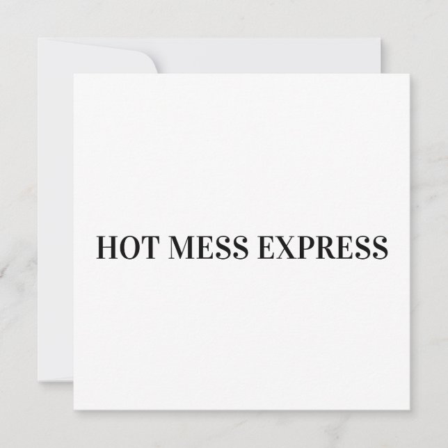 CONVITES EXPRESSO BAGUNÇADO (Frente)
