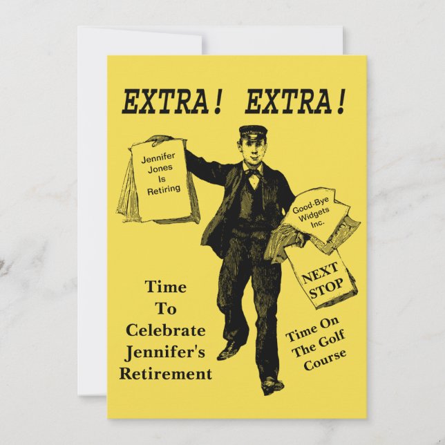 Convites Extra do Jornal do Partido da Baixa (Frente)