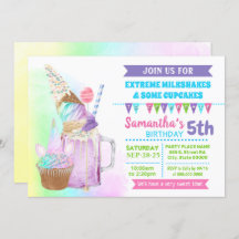 Extreme milshakes sorvete bash unicorn