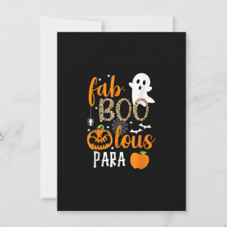 Convites Fab Boo Lous Para Funny Halloween Teaching