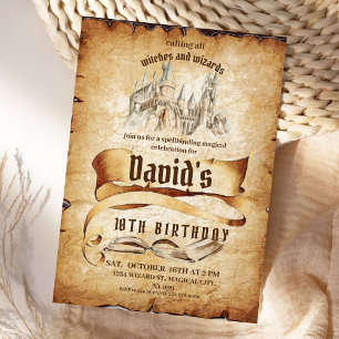 Convites Fabuloso Aniversário de criança Magical Party