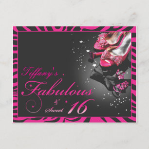 Convites Fabuloso & doce 16!