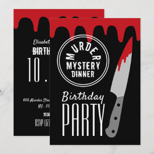 Convites Faca Sangrenta, Festa de aniversário do Carimbo Mi