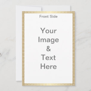 Convites Faça seu próprio Matriz 5x7 Frente e Dia de os pai