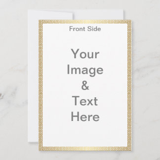 Convites Faça seu próprio Matriz 5x7 Frente e Traseiro Aniv