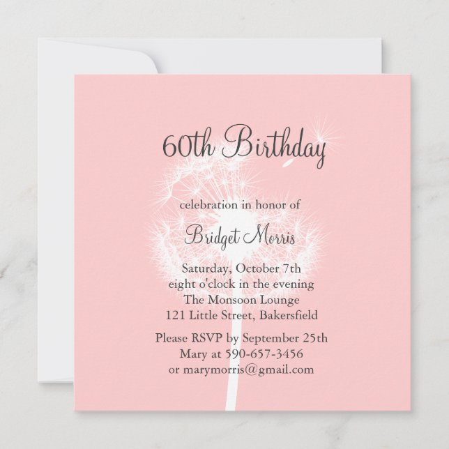 Convites Faça um desejo (Frente)