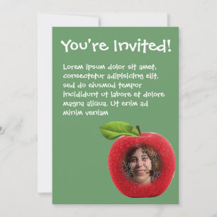 Convites Face Personalizada da Apple Fotográfica