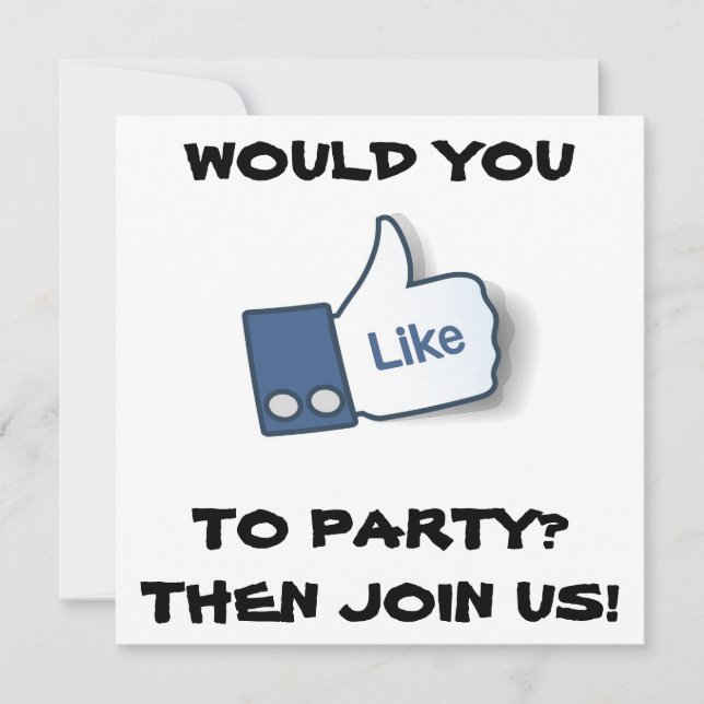 CONVITES FACEBOOK/TWITTER/CONVITE DE FESTAS DE TEXTO (Frente)