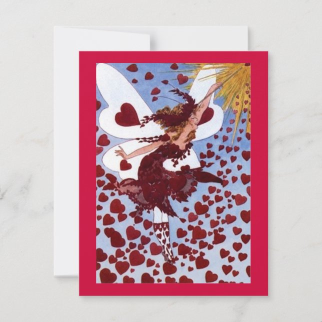 Convites Fada do Coração (Frente)