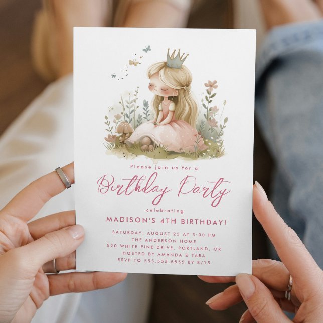 Convites Fada - Fadas - Impressões de Festa de aniversário  (Criador carregado)