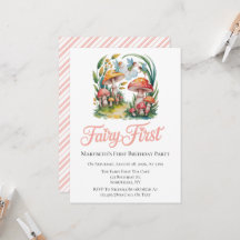 Fada Primeira Festa de aniversário