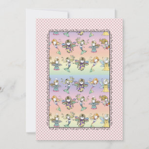 Convites Fada Whimsic, Sereia e Anjo - Convidados