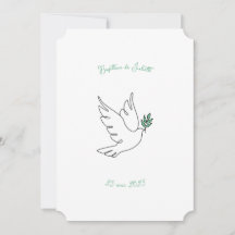 Faire-Part de Baptême Colomba