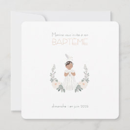 Convites Faire-Part de Baptême Marina