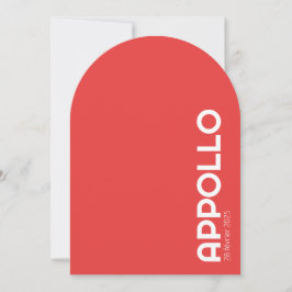 Convites Faire-part de naissance APPOLLO II