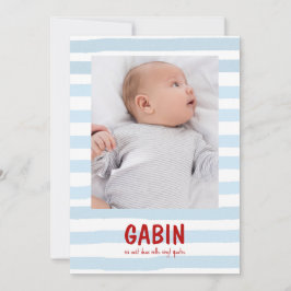 Convites Faire-Part Gabin